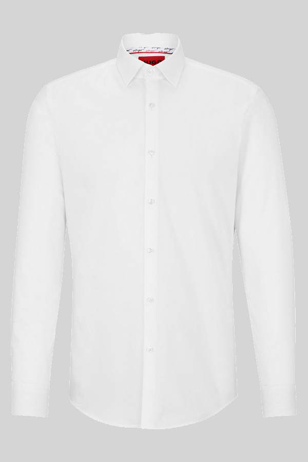 SHIRT HUGO - 199 WHITE